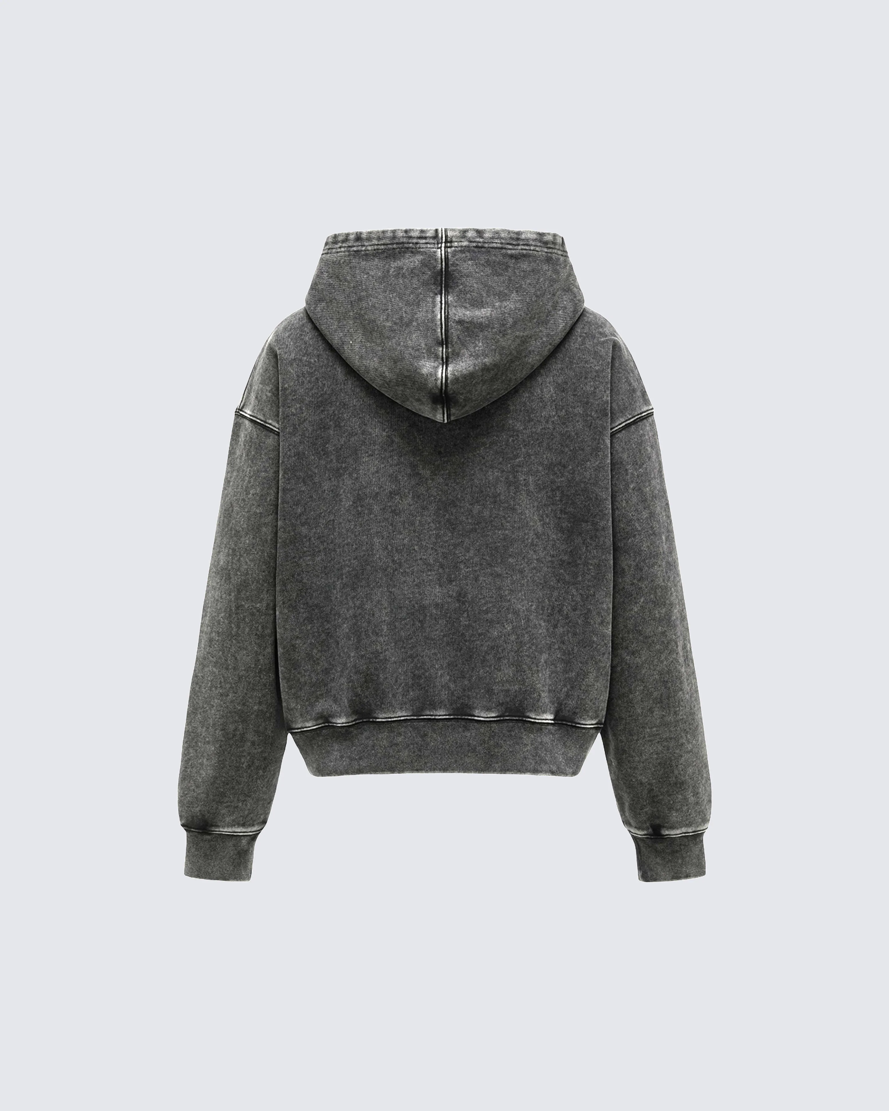 Heavyweight Vintage Zip-Up Hoodie - Image 7