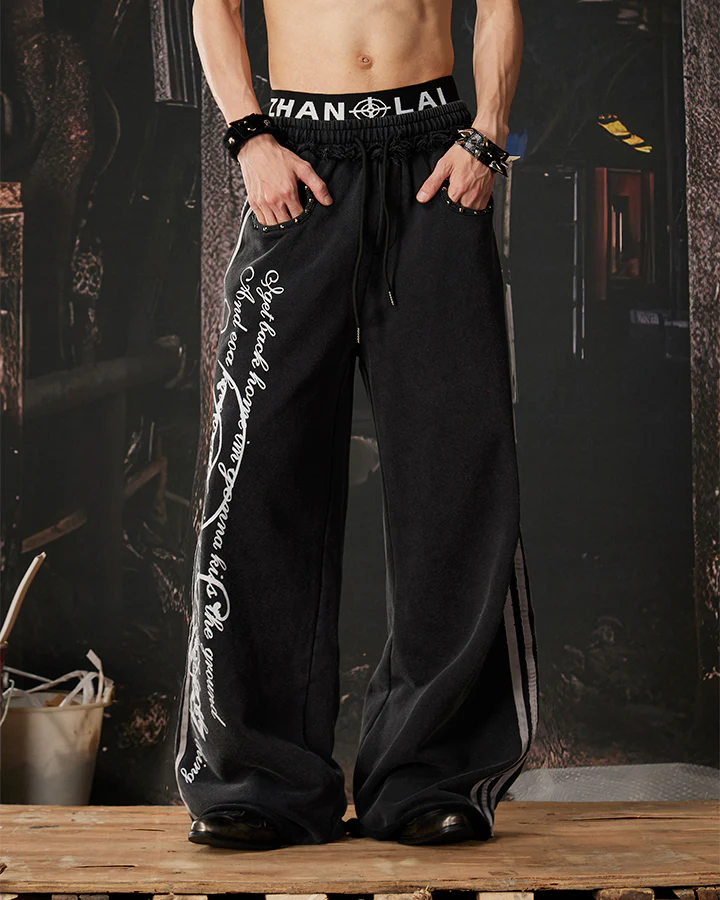 High-Street Casual Hip-Hop Pants - Image 3