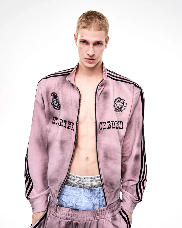 High Street Zip-Up Stand Collar Jacket - Image 2