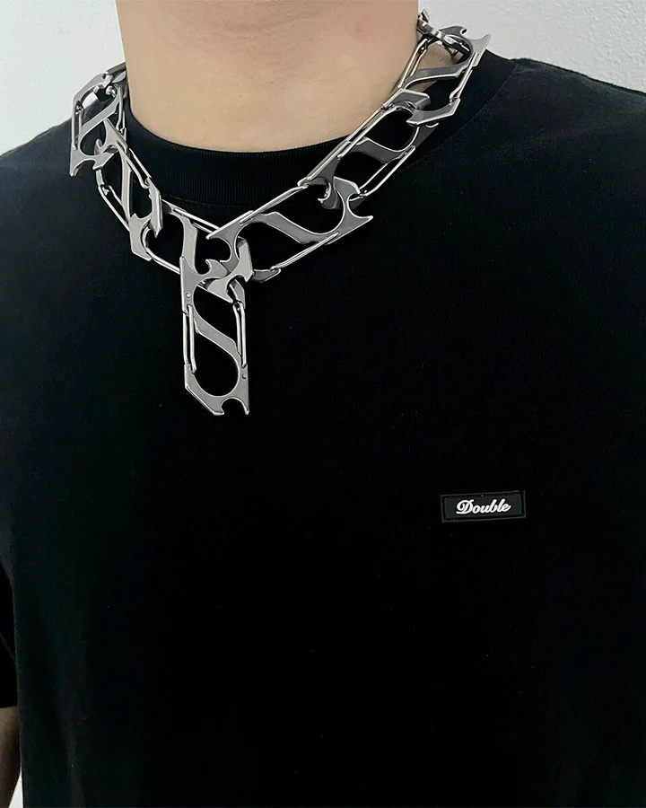 Hip-Hop Modular Collar Chain - Image 2