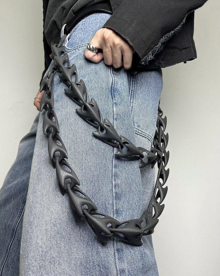 Integrated Layered Chain Pants Accessory - Image 5