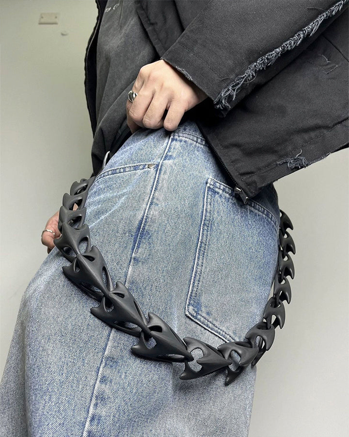 Integrated Layered Chain Pants Accessory - Image 7