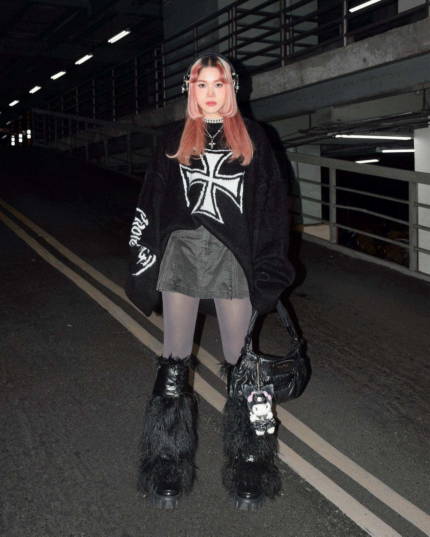 Iron Cross Jacquard Knit - Image 7