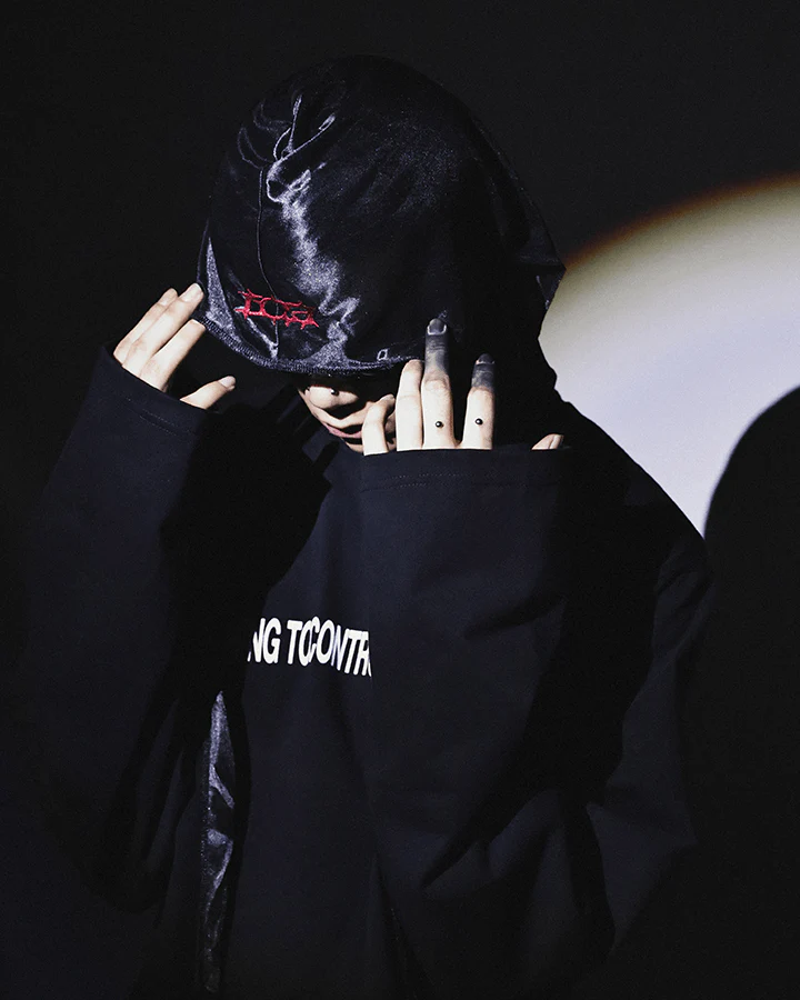 Classic Black Silky Durag with Long Tails - Image 2