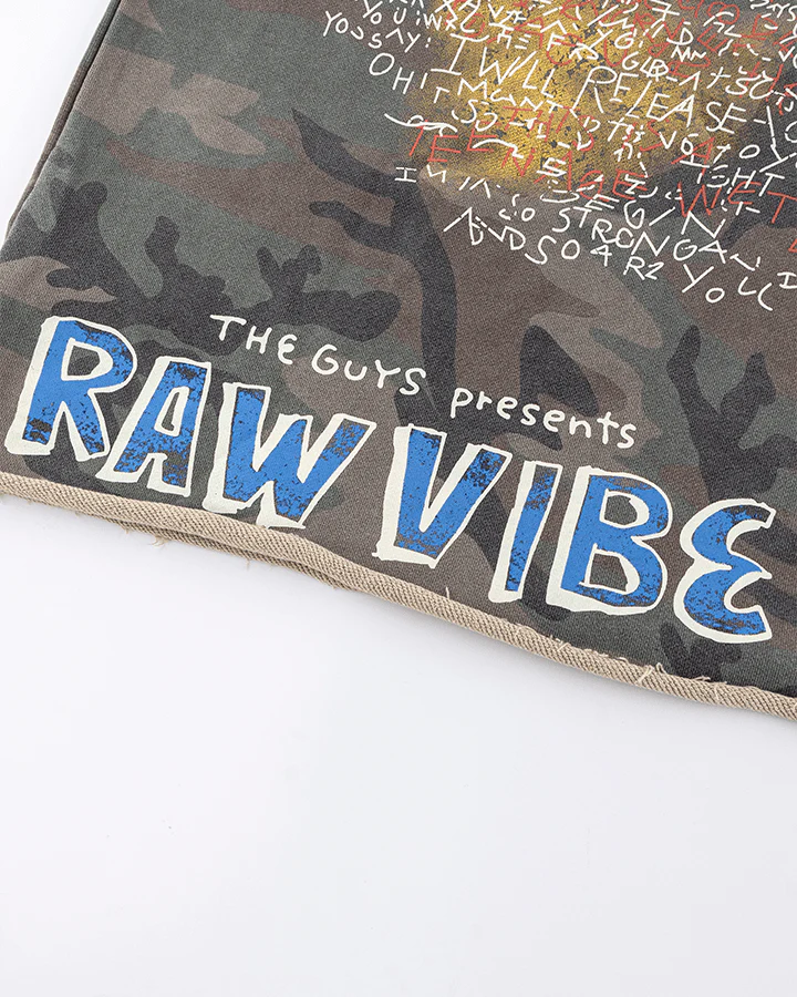 Graffiti Camo Sleeveless Oversized T-Shirt - Image 11