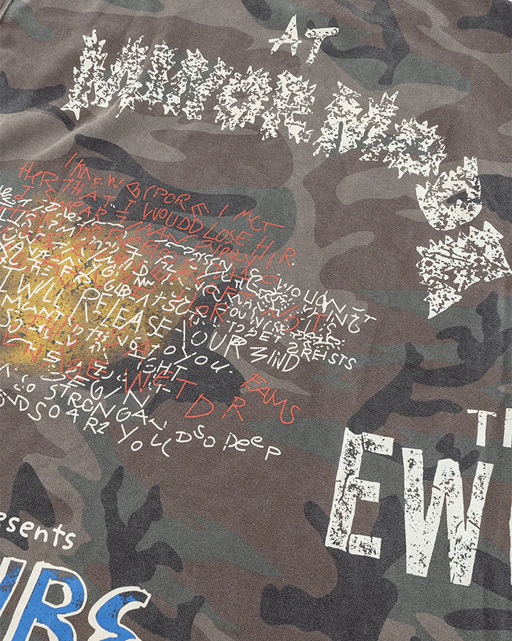 Graffiti Camo Sleeveless Oversized T-Shirt - Image 6