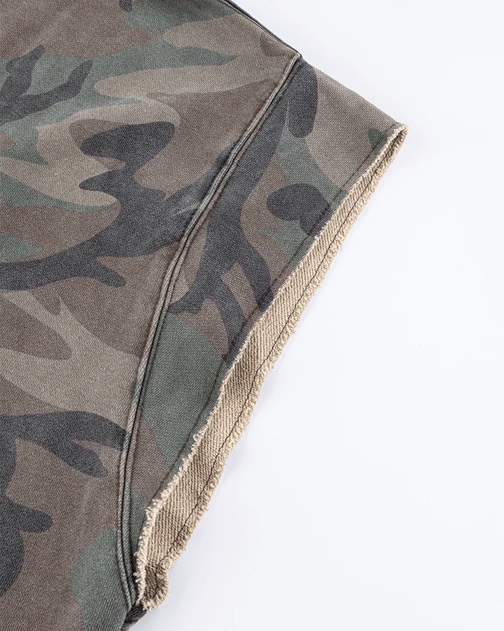 Graffiti Camo Sleeveless Oversized T-Shirt - Image 8