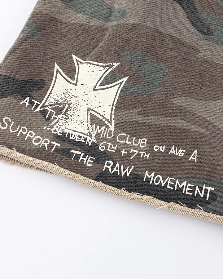 Graffiti Camo Sleeveless Oversized T-Shirt - Image 9
