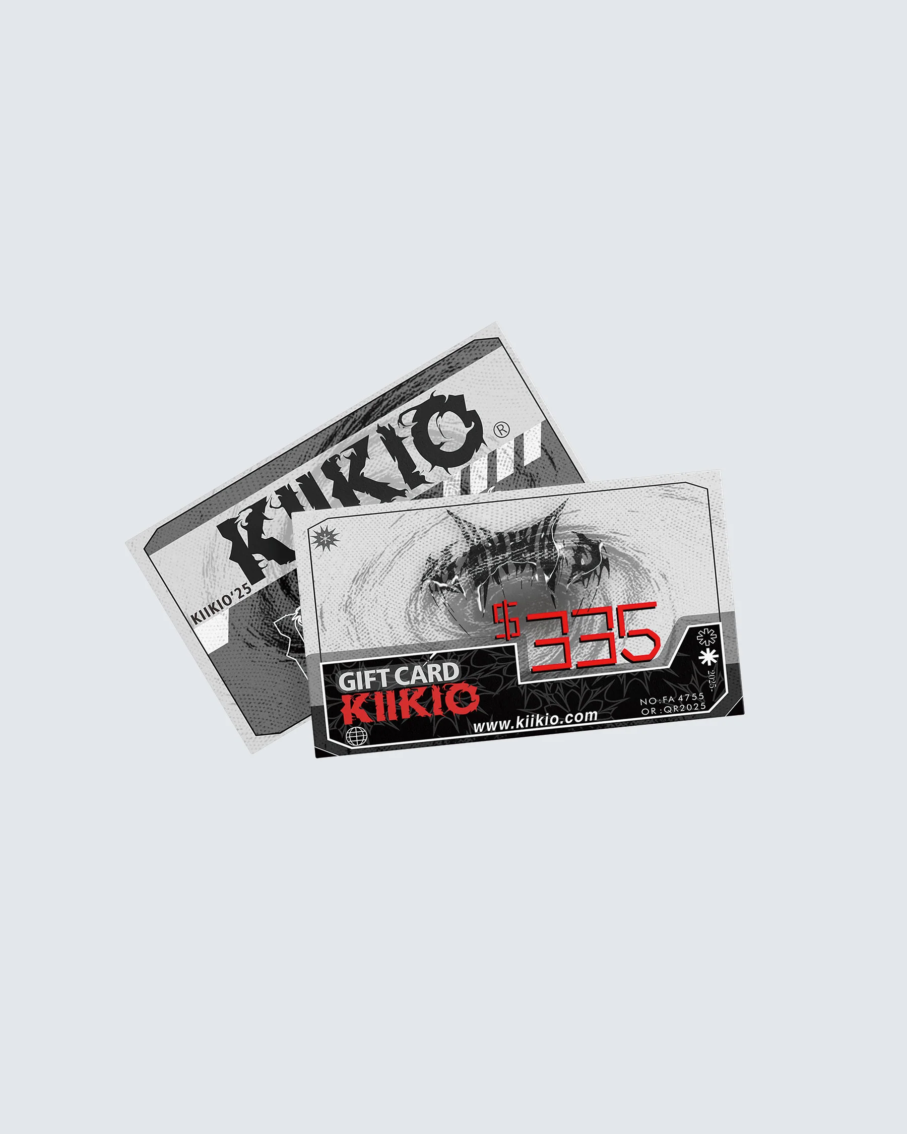 KIIKIO Cash Gift Card $335