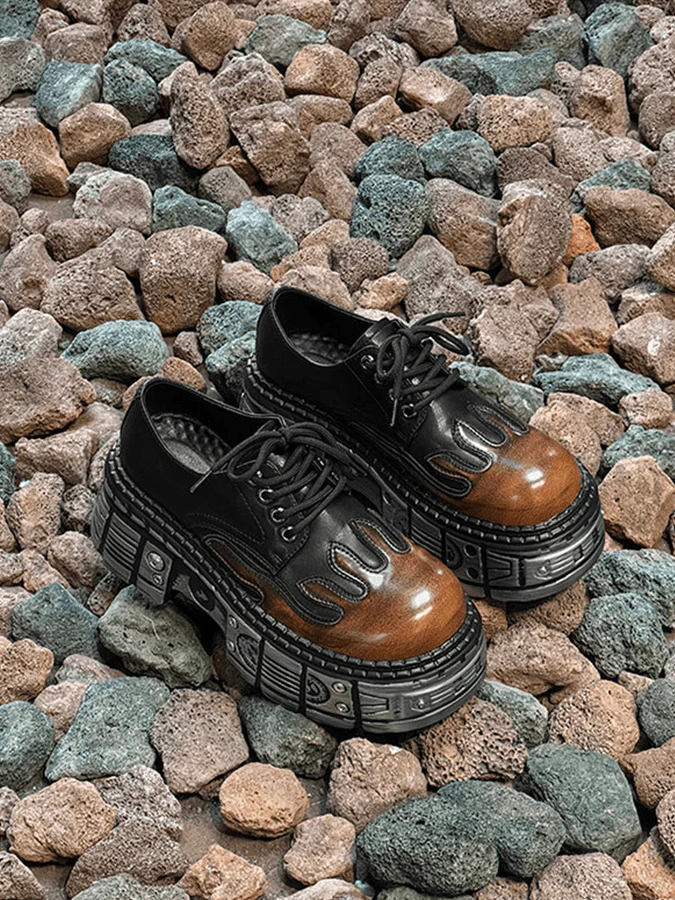 Cyber Flame Platform Derby Shoes - Image 2