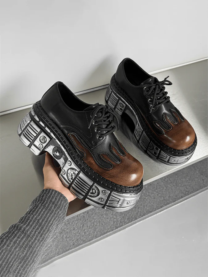 Cyber Flame Platform Derby Shoes - Image 3