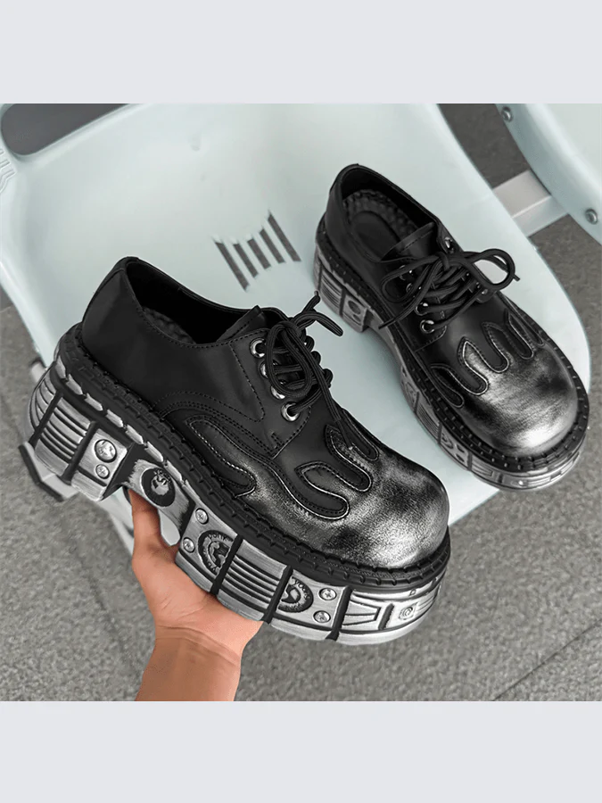 Cyber Flame Platform Derby Shoes - Image 6