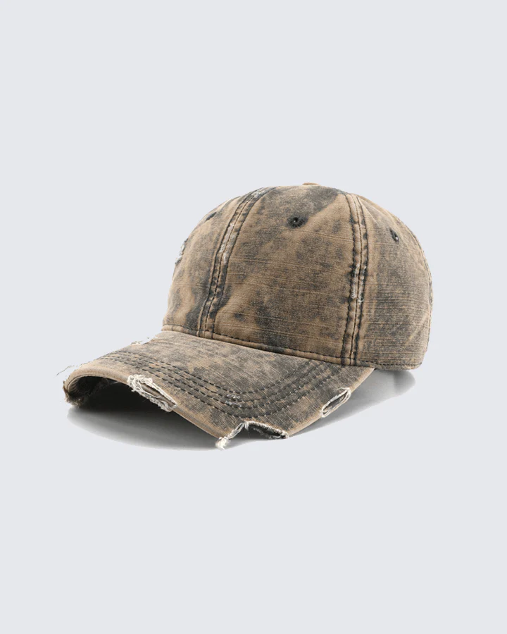 Distressed Vintage Washed Dad Hat - Image 2