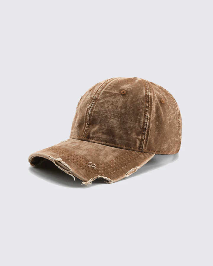 Distressed Vintage Washed Dad Hat - Image 4