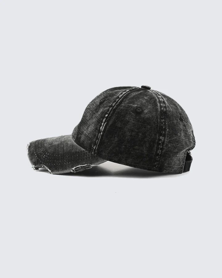 Distressed Vintage Washed Dad Hat - Image 8