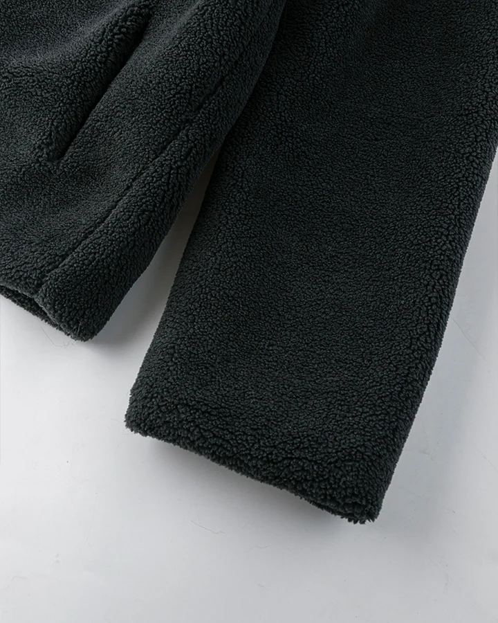 Fleece Hooded Padded Jacket - Image 7