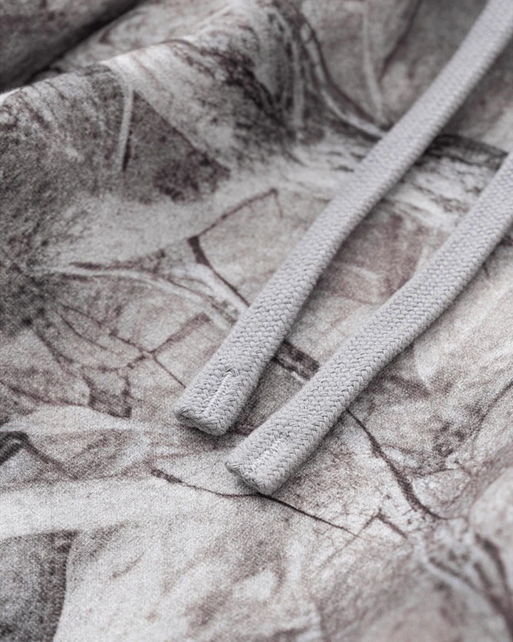 Fleece-Lined Camouflage Print Straight-Leg Pants - Image 7
