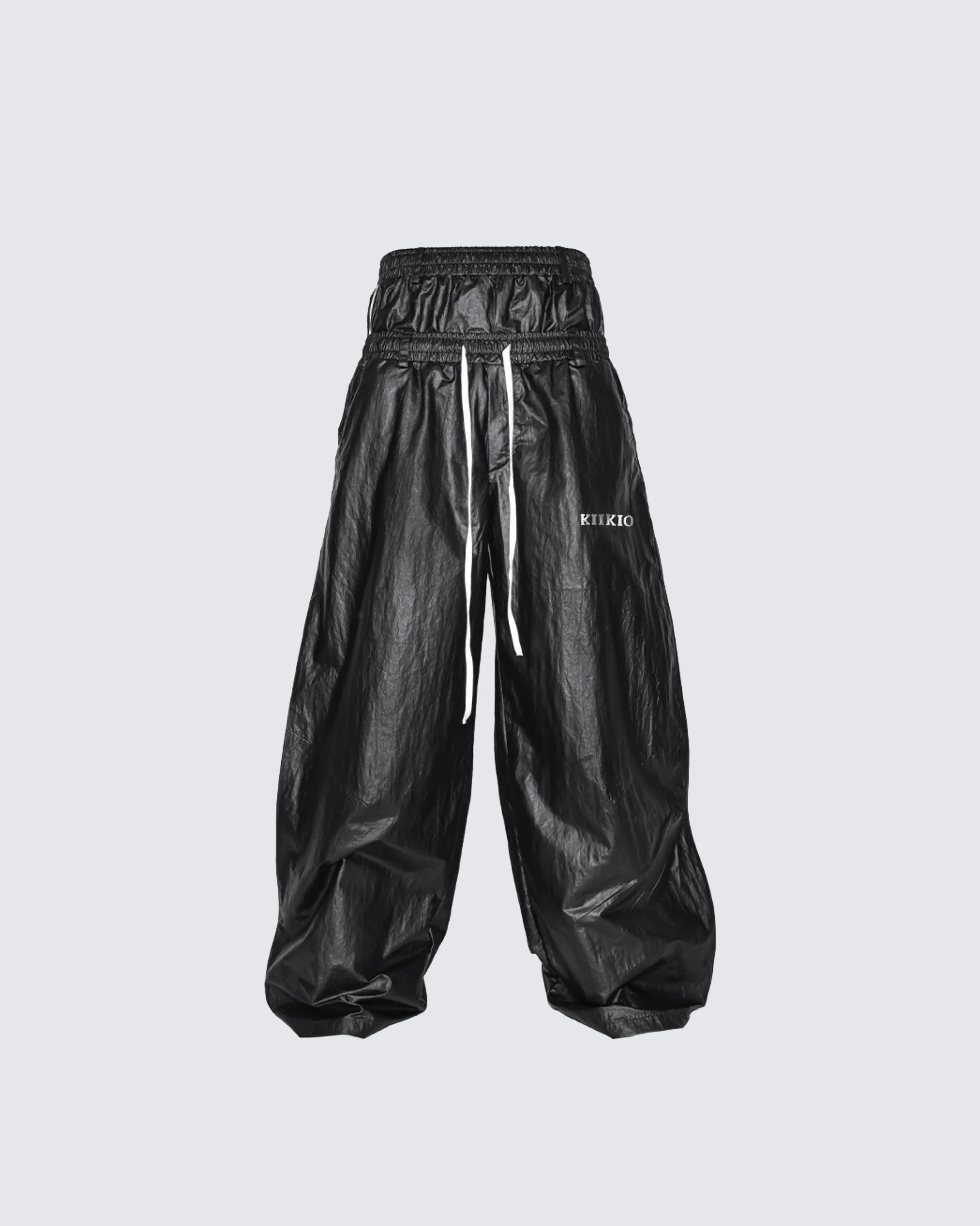 KIIKIO Gloss Double-Waist Pants - Image 3