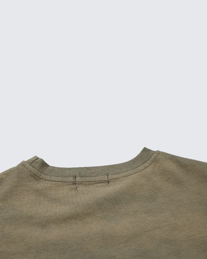 Grunge Distressed Print Oversized Long Sleeve T-Shirt - Image 7