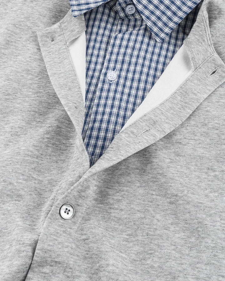 Layered Patchwork Vest Shirt - Image 7