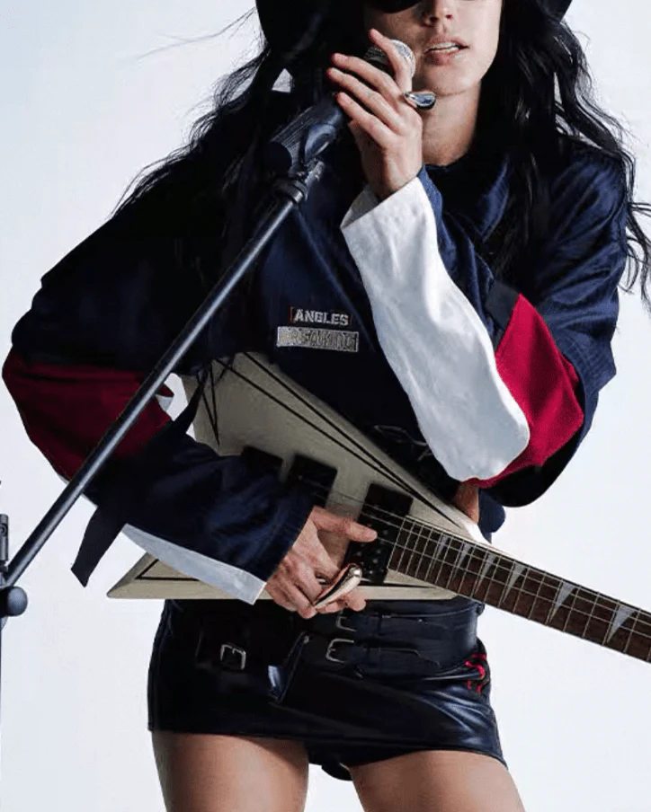Colorblock Patchwork Polo Collar Long Sleeve T-Shirt - Image 13