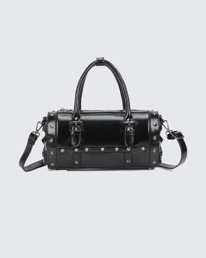 Punk Skull Studded Crossbody Bag - Image 4