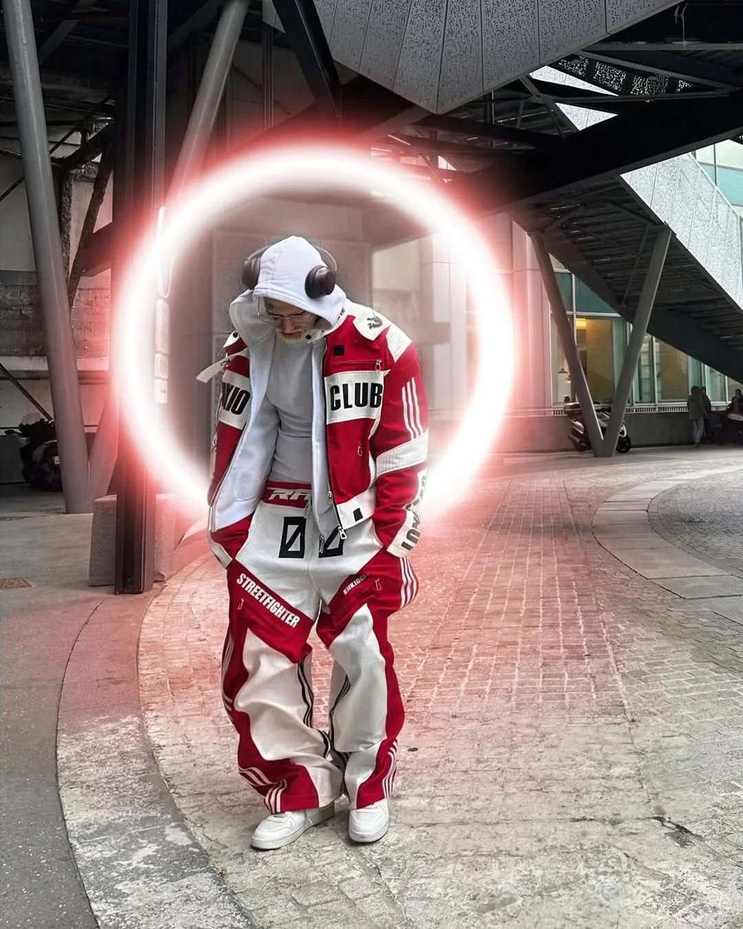 KIIKIO Racing Style Graphic Oversized Jacket - Image 13
