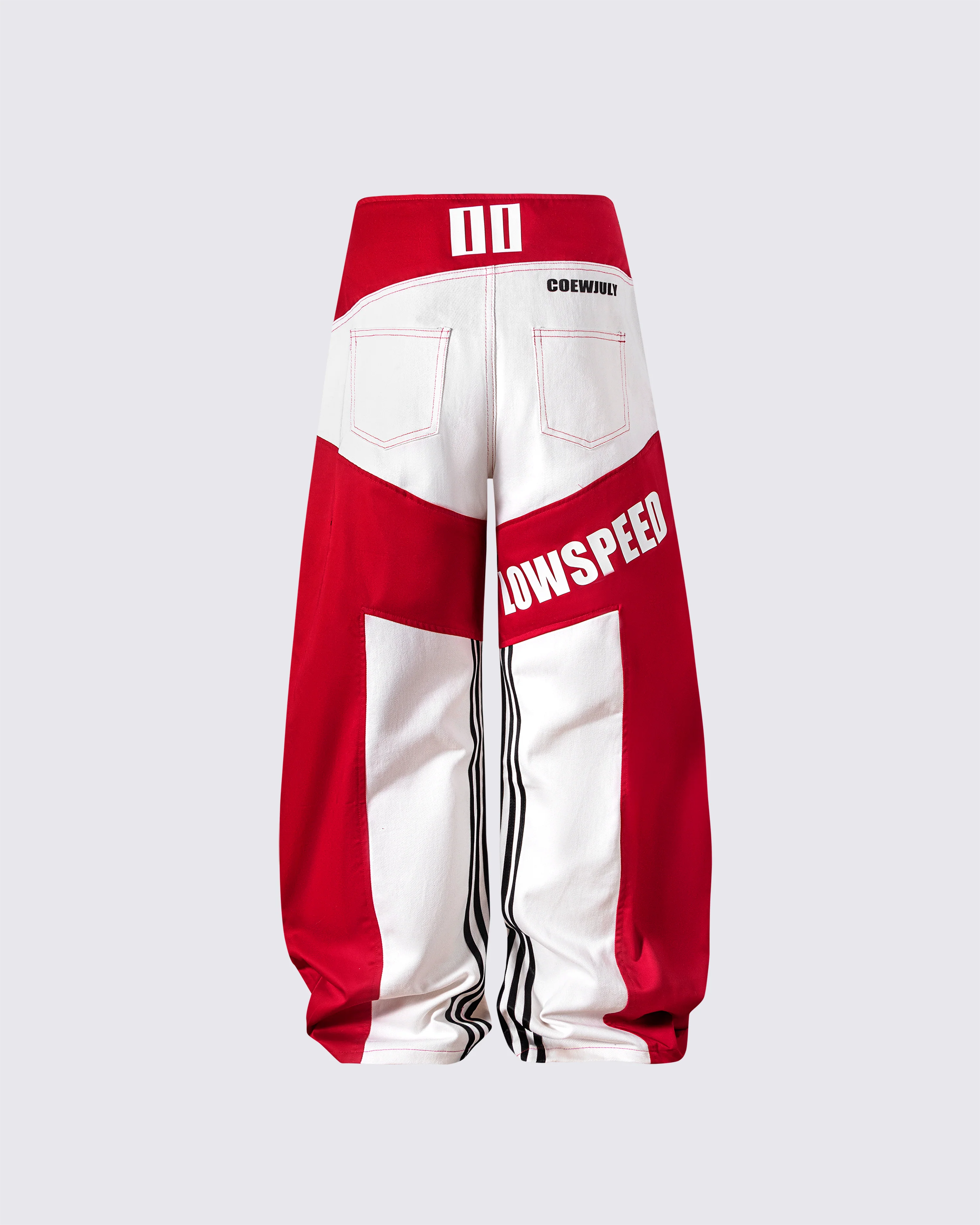 KIIKIO Racing Style Graphic Oversized Pants - Image 15