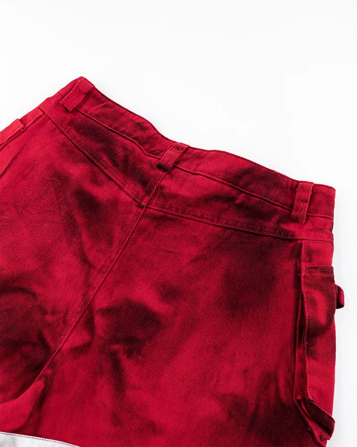 Reflective Distressed Denim Pants - Image 10