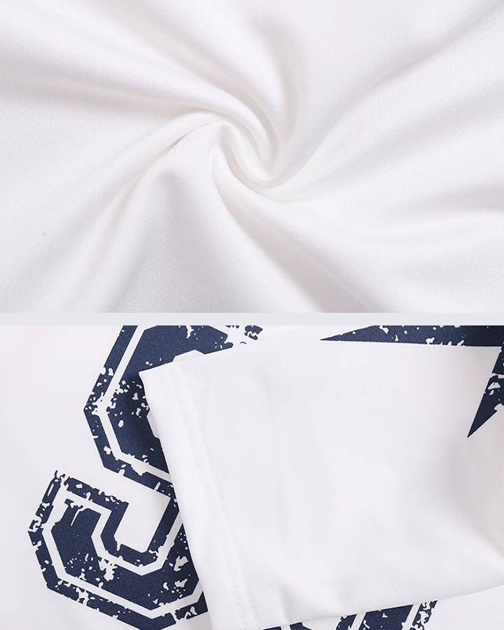 Vintage 96 Print Long Sleeve Streetwear Jersey - Image 6