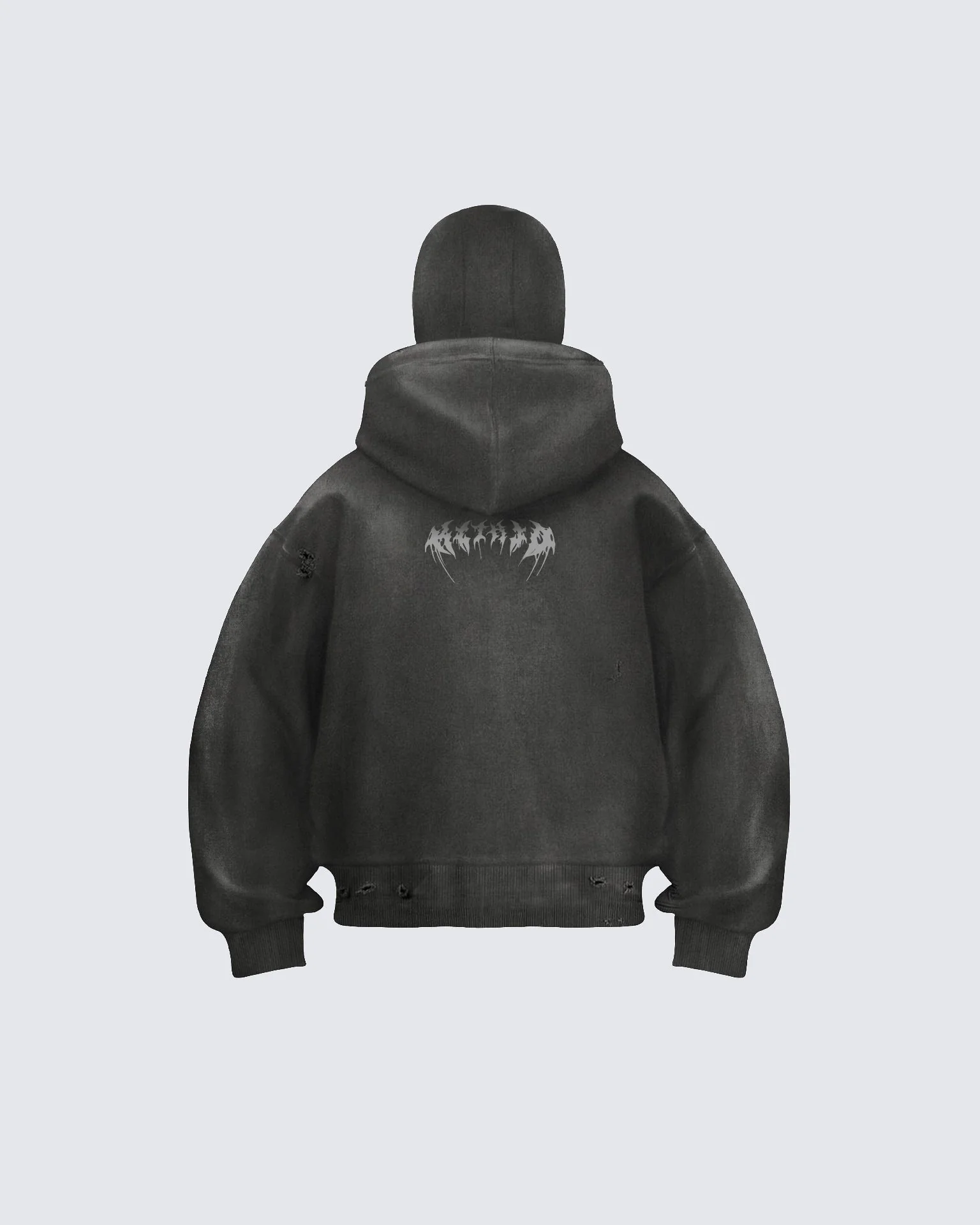 KIIKIO Stonewashed Balaclava Integrated Hoodie - Image 13