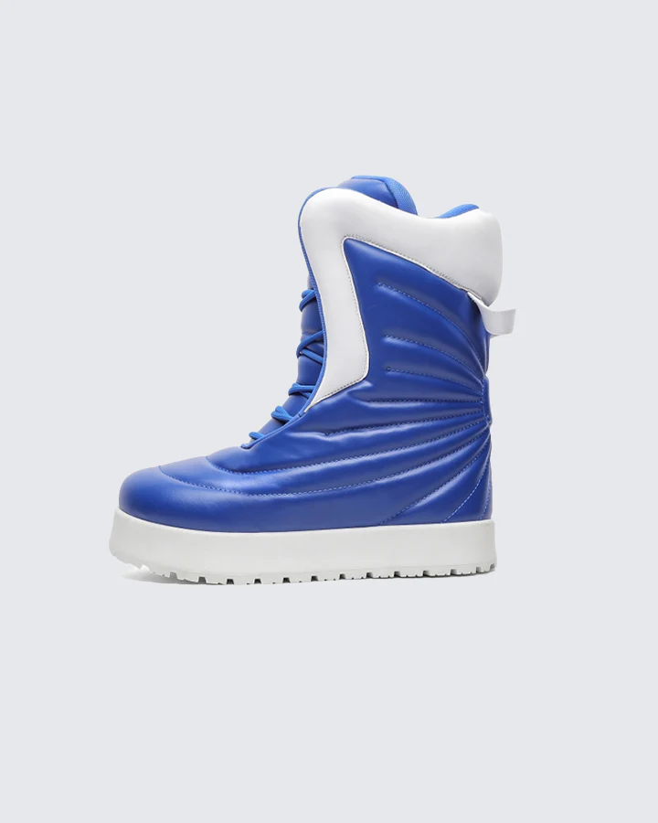Trendy Oversized High-Top Puffer Boots - Image 3