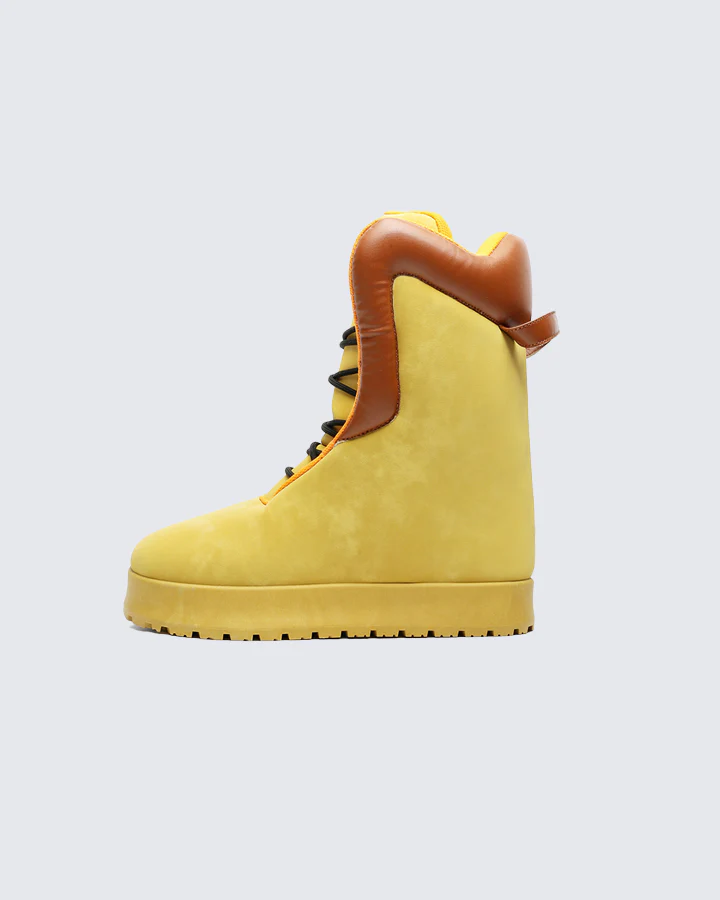 Trendy Oversized High-Top Puffer Boots - Image 6