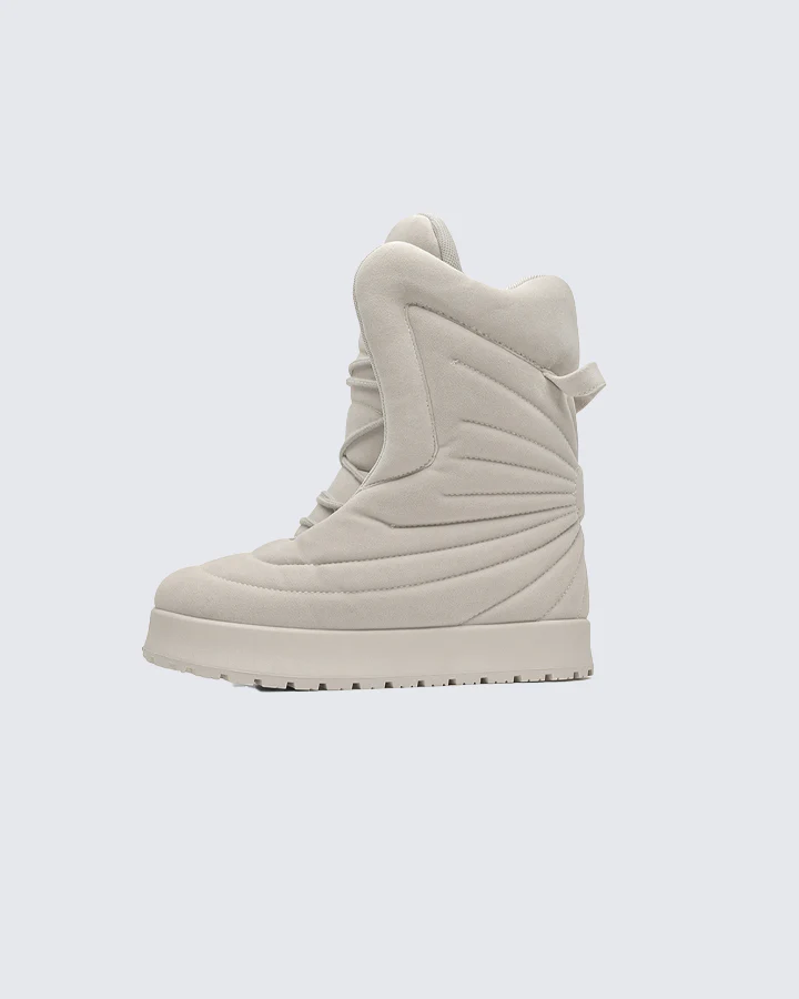 Trendy Oversized High-Top Puffer Boots - Image 7