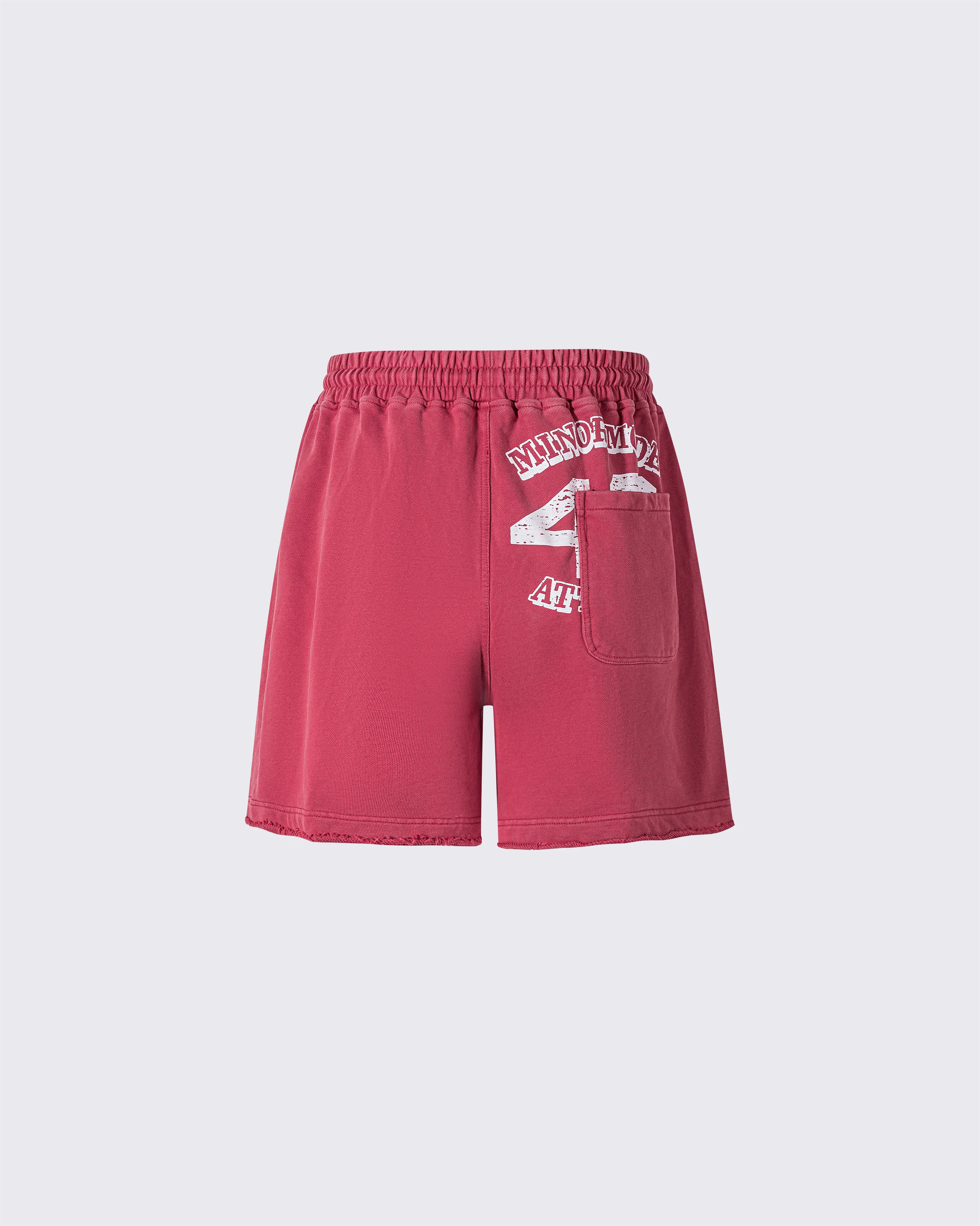 Vintage Logo Print Cotton Shorts - Image 2