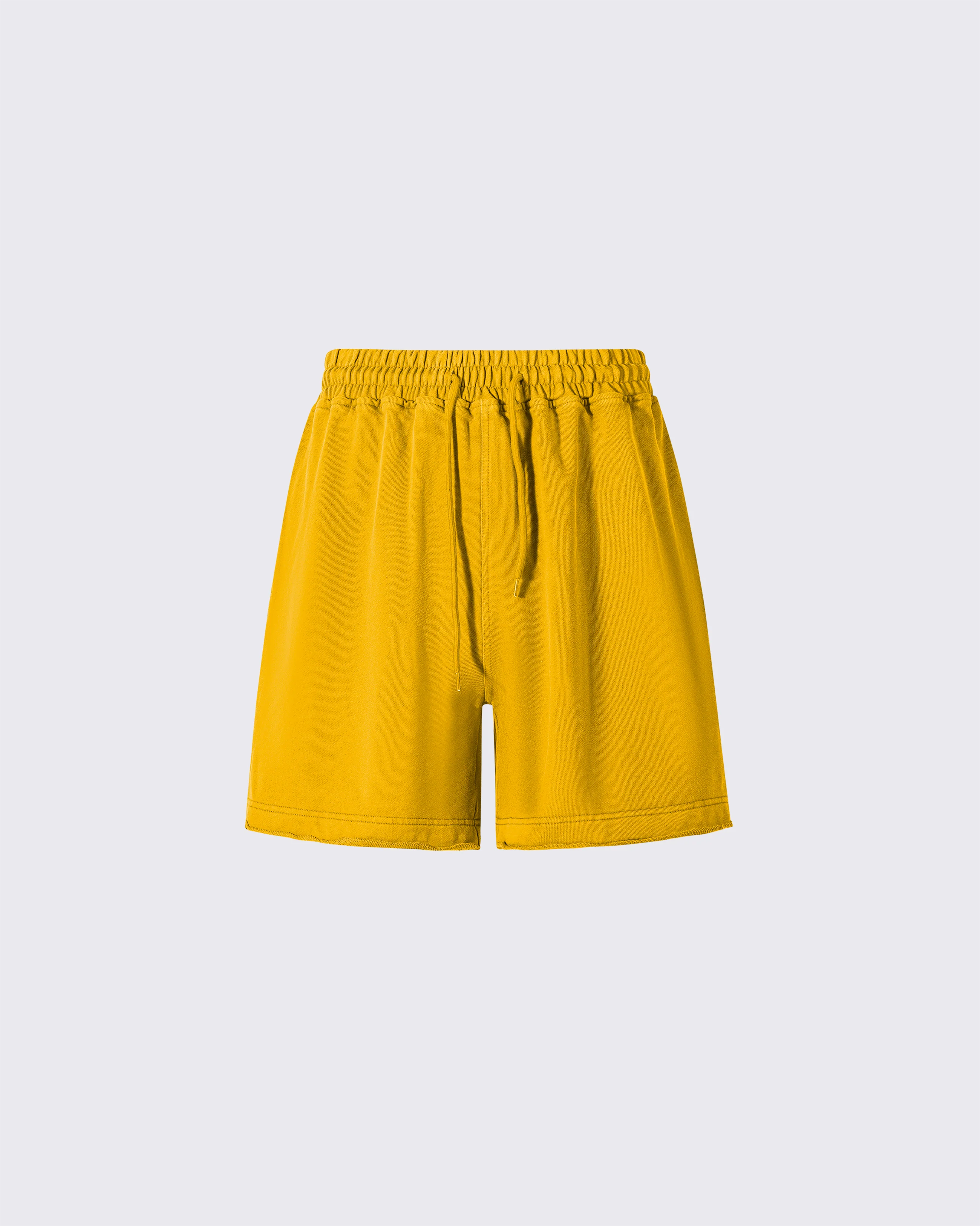 Vintage Logo Print Cotton Shorts - Image 5