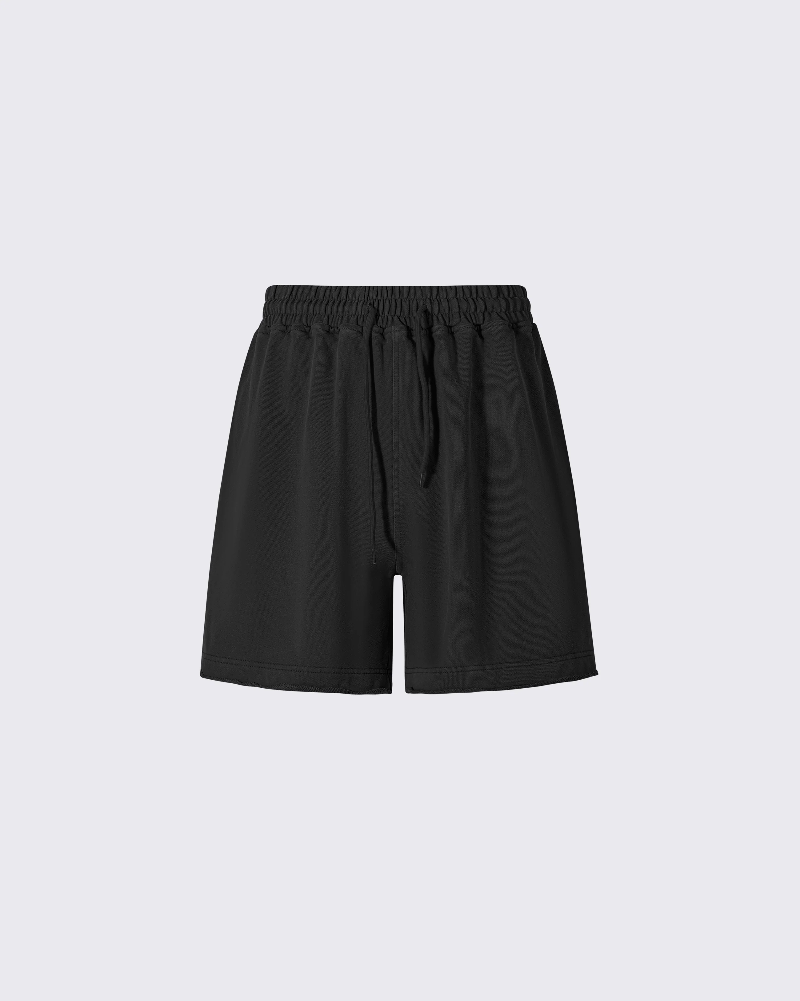 Vintage Logo Print Cotton Shorts - Image 6