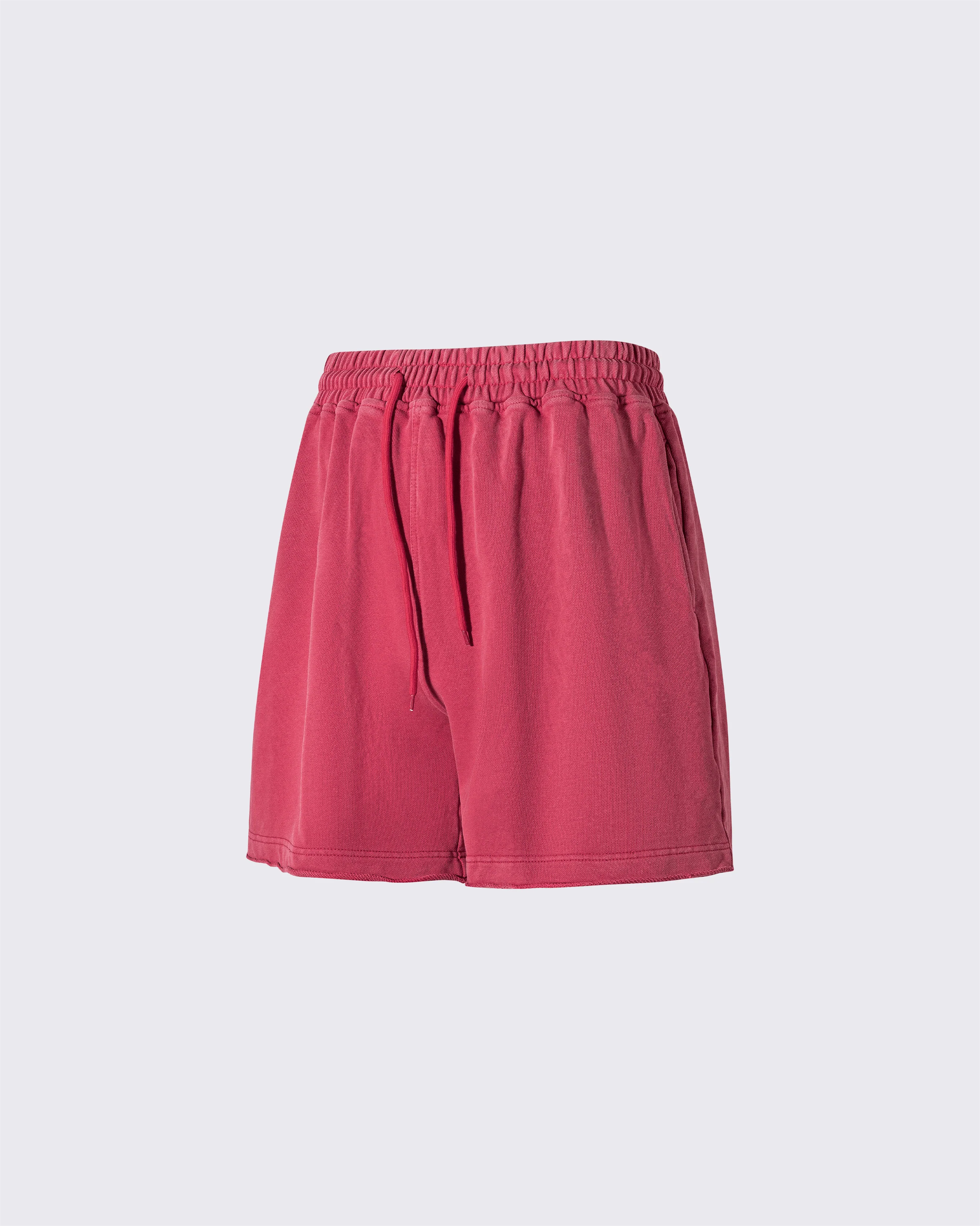 Vintage Logo Print Cotton Shorts - Image 7