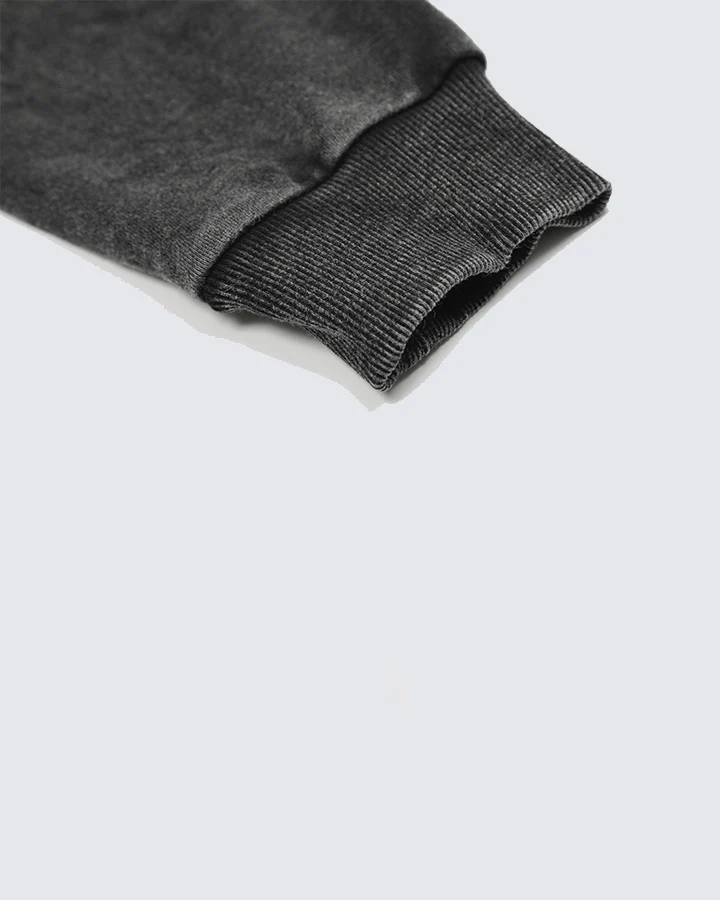Vintage Washed Zip-Up Hoodie - Image 9