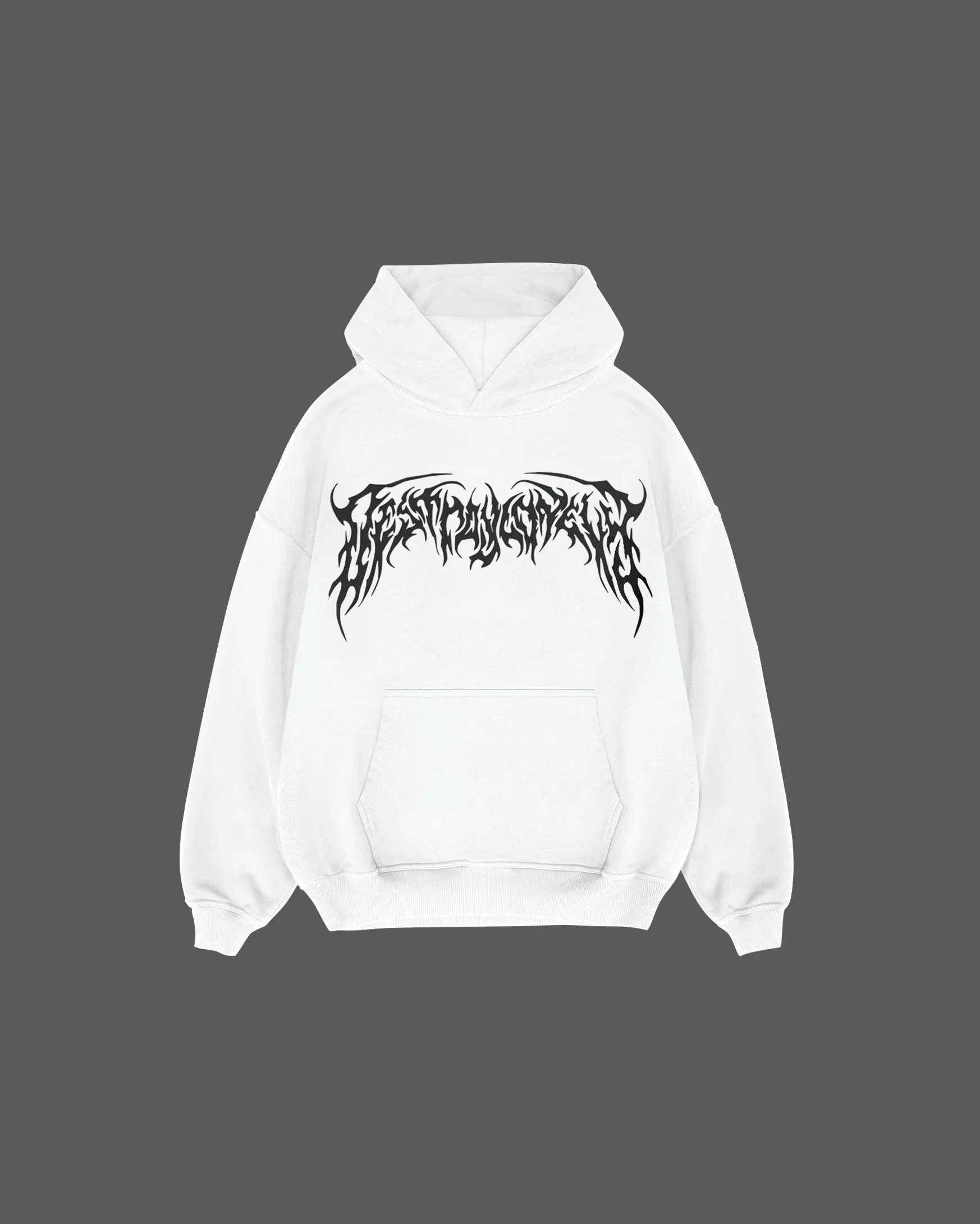 Tribal Flame Graphic Hoodie - Image 4