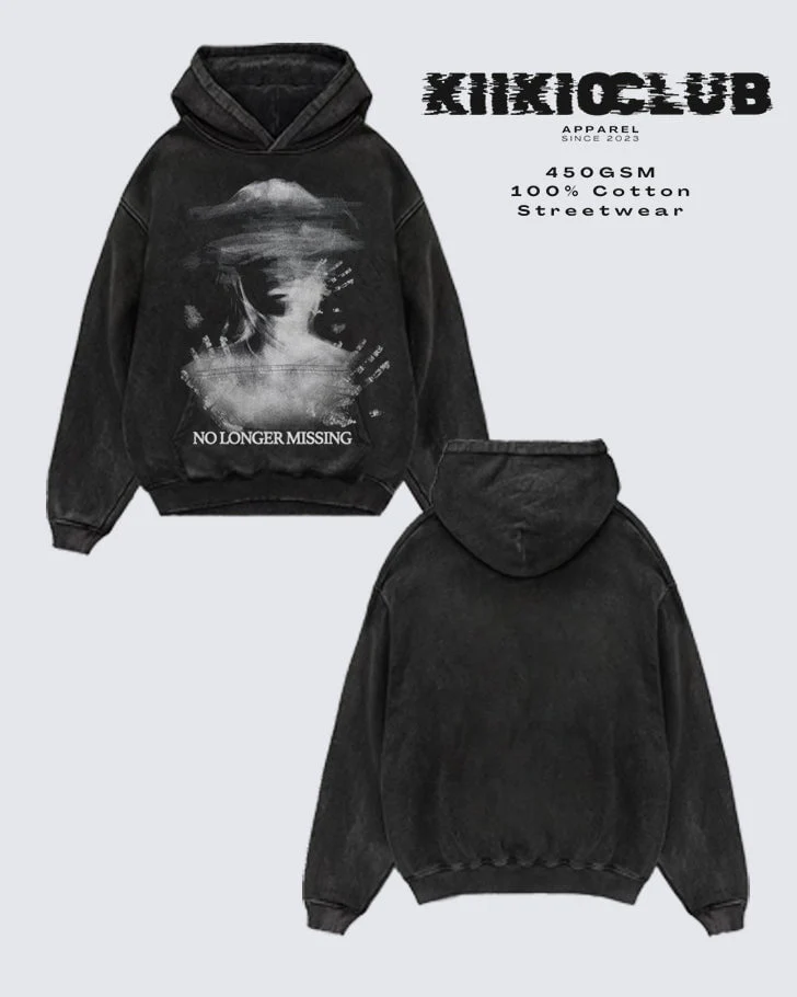 KIIKIOCLUB Street Fashion Print Hoodie - Image 2
