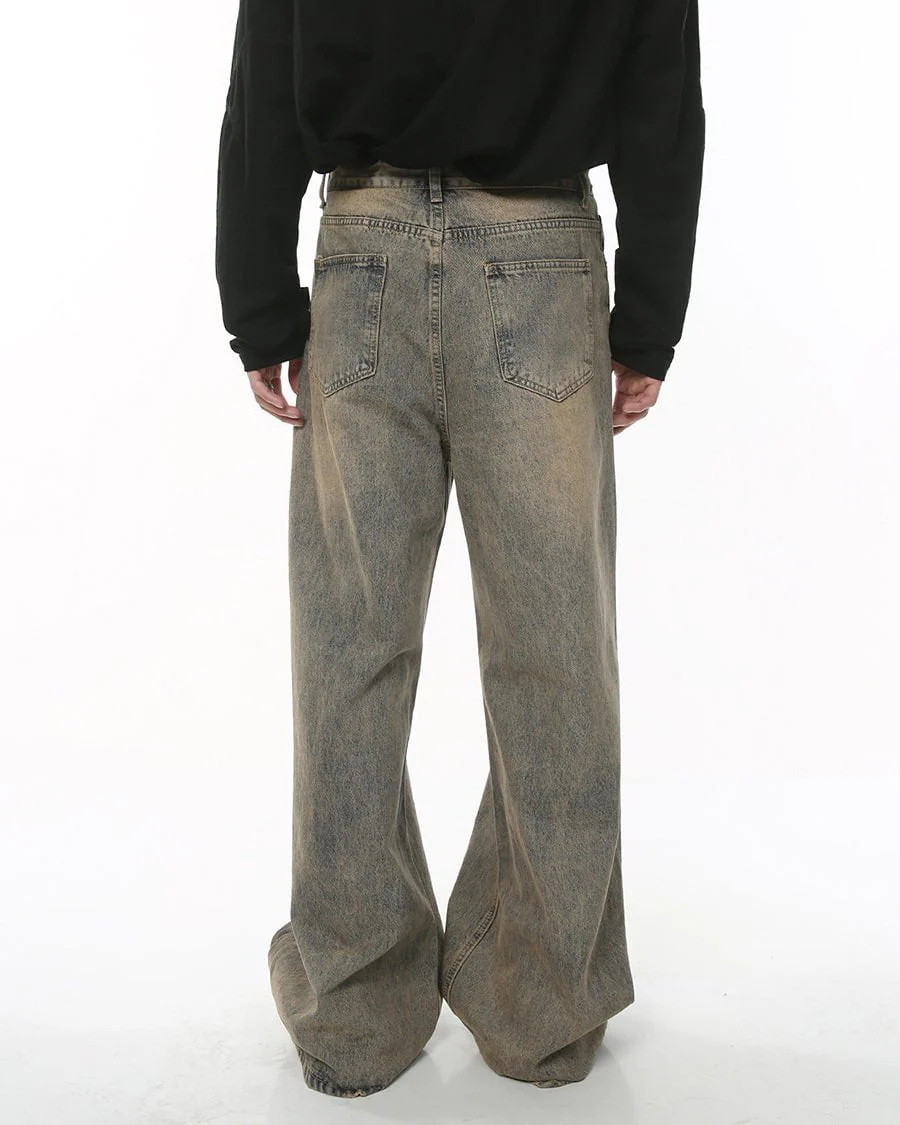 Distressed Vintage Baggy Jeans - Image 3