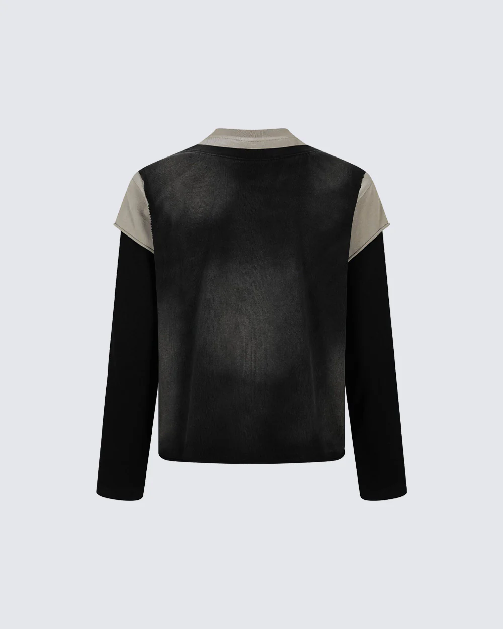 Layered Faux Three-Piece Sports T-Shirt - Image 4
