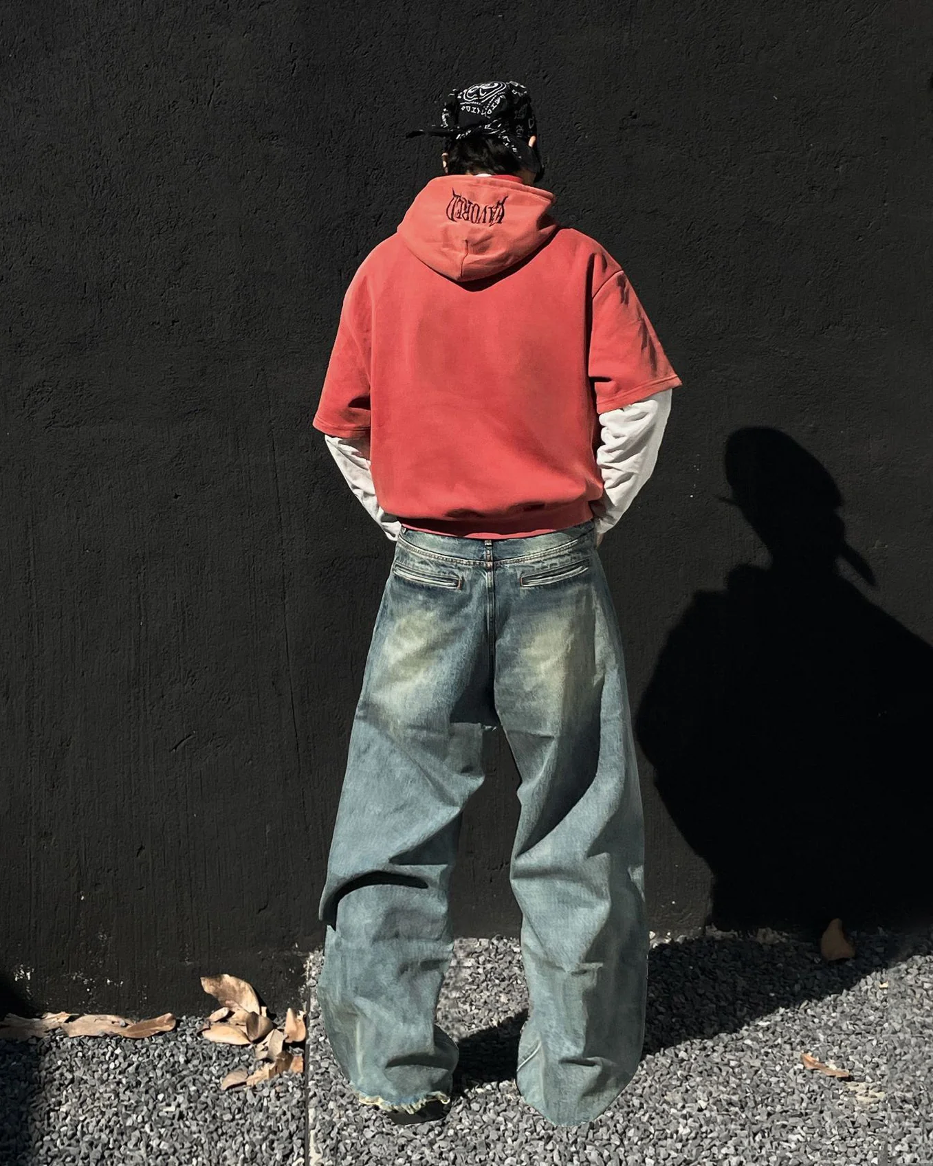 Layered Jersey Hoodie - Image 6