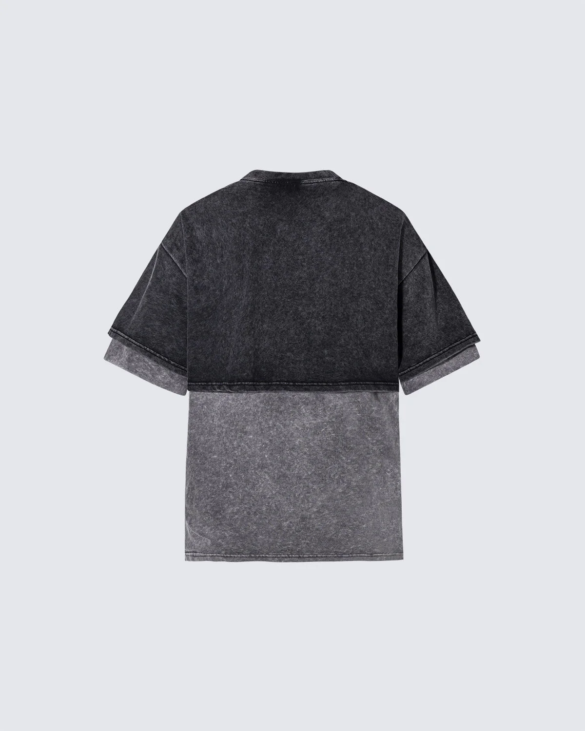 Layered Washed Graphic Tee - Image 8