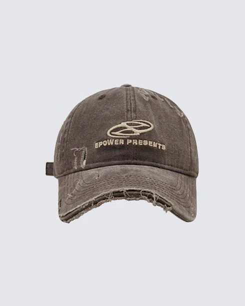 Letter Embroidered Baseball Cap - Image 2