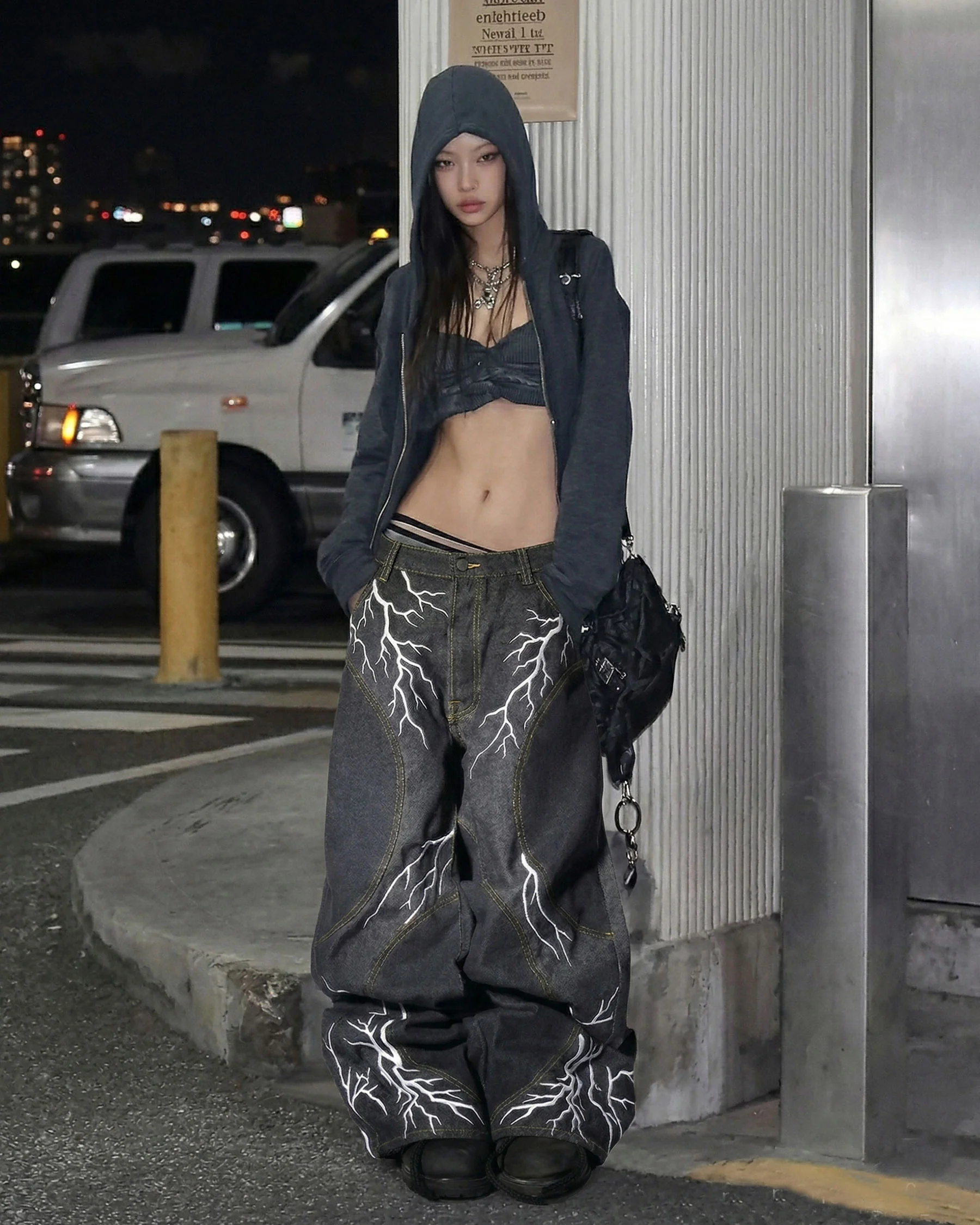 LIGHTNING Series | Double-Sided Embroidery Raw Denim - Image 10