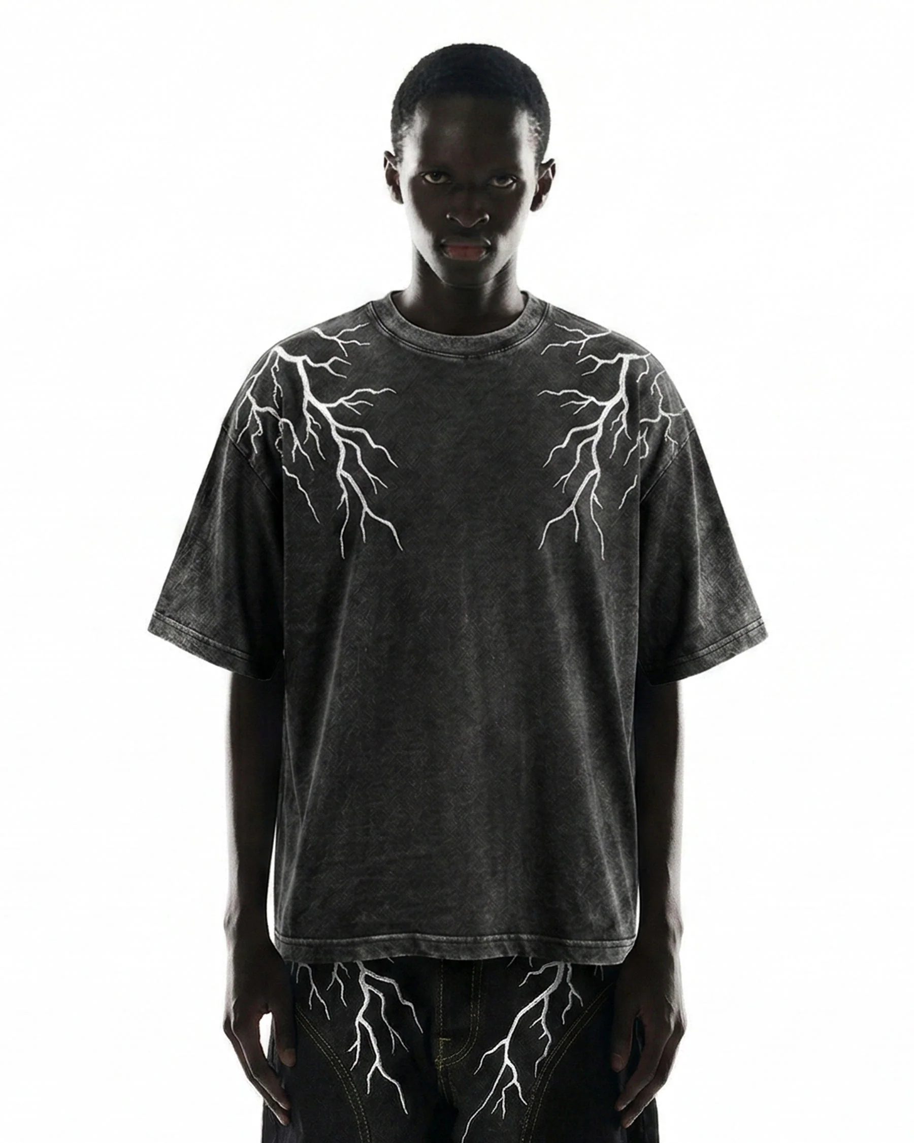 LIGHTNING Series | Double-Sided Embroidery Short Sleeve - Image 2