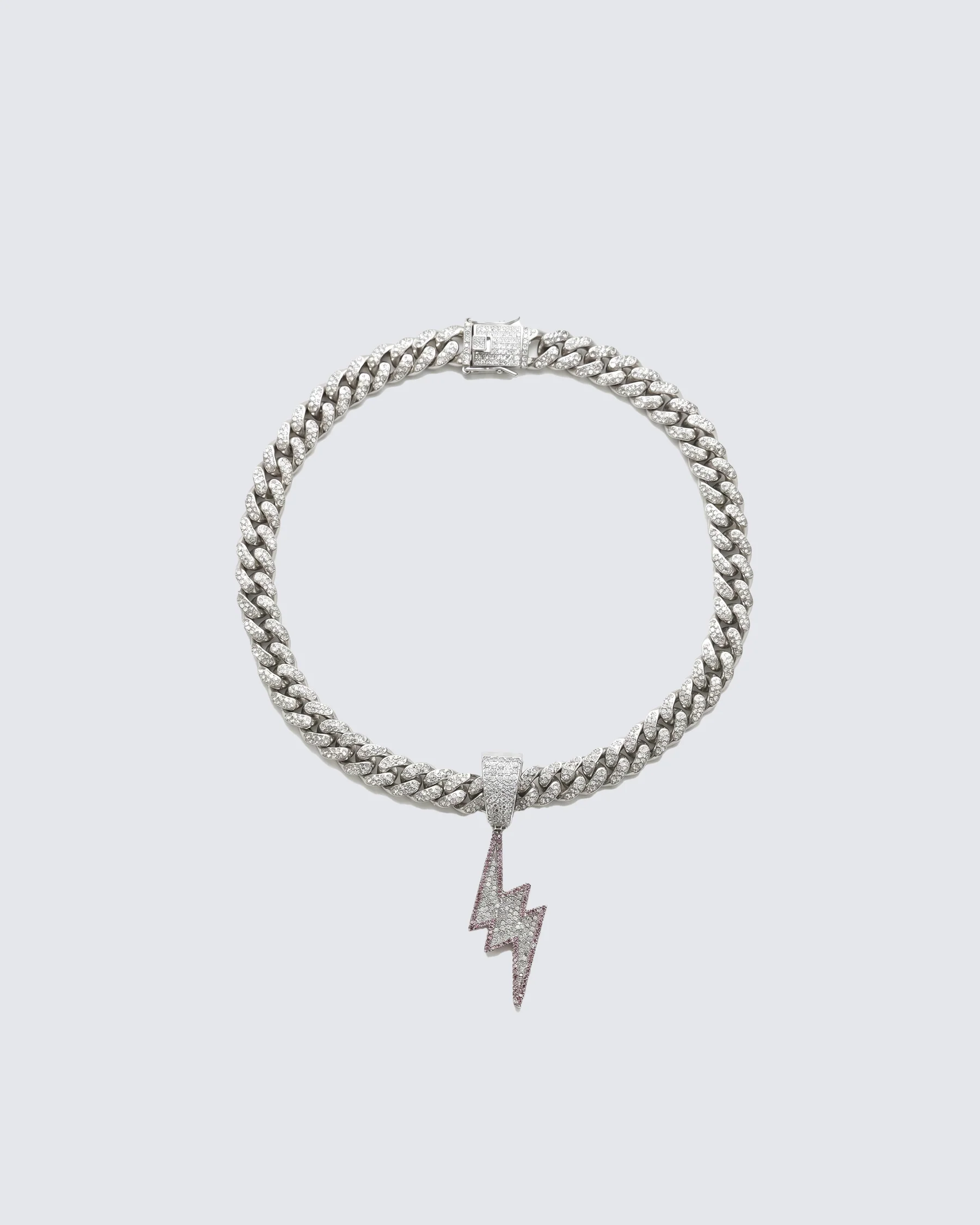 LIGHTNING Series | Pendant Cuban Chain Necklace - Image 5