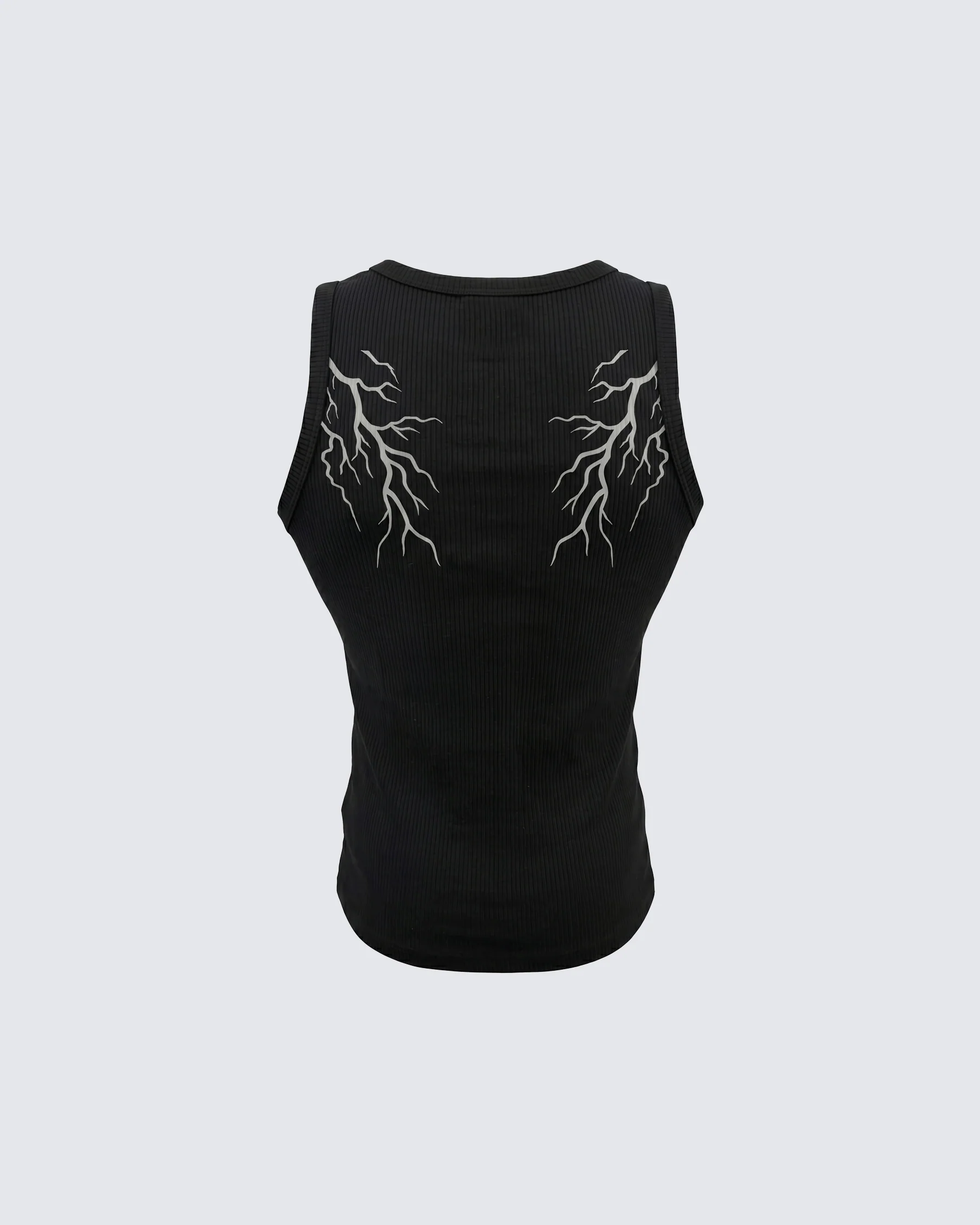 LIGHTNING Series | Street Style Ribbed Tank Top - Image 4